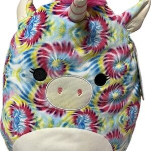 Squishmallow "Atlas" the Tie Dye Unicorn